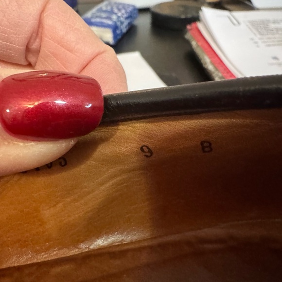 Gucci Women's Brown Suede Loafers with Gold Accents - Picture 10 of 12